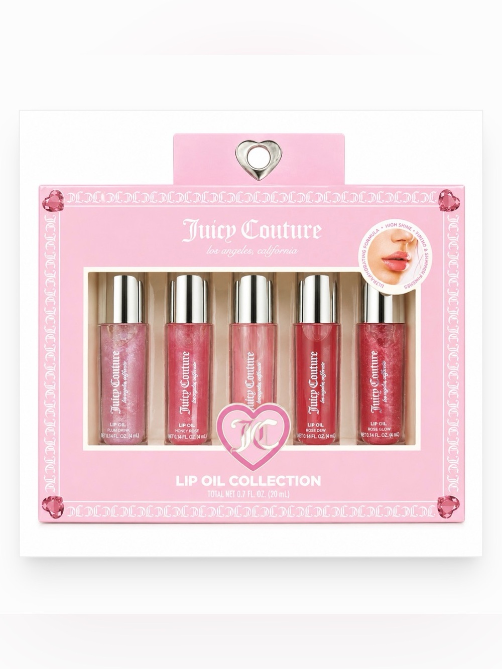Juicy Couture 5 Pc Lip Oil Collection